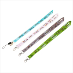 Fashionable polyester satin lanyard designs