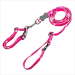 Top quality pink hands free dog leash