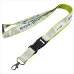 Custom Personalized Safety Printed Satin Lanyards