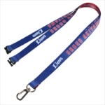 Custom wholesale polyester breakaway neck lanyard