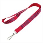 Colored polyester conference lanyards custom