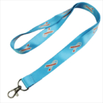 Dye Sublimated Flat Polyester Lanyard For Sale