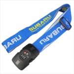 Personalised tsa luggage strap for suitcases