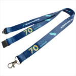 Sublimation cute children lanyard with safety clip