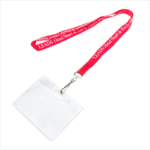 Screen printed nurse lanyards and badge holders