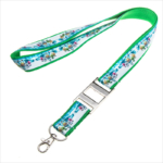 Durable satin lanyard with beer bottle opener