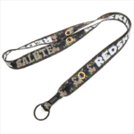 Full dye sublimation patriotic lanyards for badges