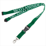 Single custom lanyards no minimum order