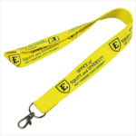 Full sublimation printing cool flat lanyard for keys