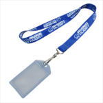 plastic id badge holder lanyard supplier