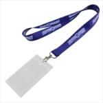 Printing id card holder lanyard china wholesale