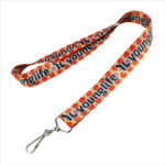 Dye Sublimation Printed Polyester Cool Lanyards