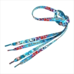 Cool Sublimation Polyester Flat Fashion Shoelaces