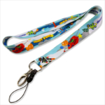 Fashion Colored Hawaii Lanyard For Mobile Phone