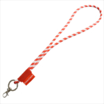 personalized woven cord rope lanyard for keys