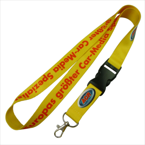 yellow lanyard