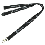 high quality safety clip lanyard with company logo