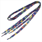 eco-friendly sublimation colorful polyester shoelace