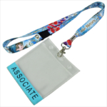 New design fashionable diy plastic badge holder lanyard