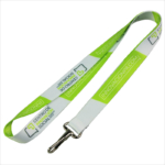 20mm lanyard with beautiful colored logo