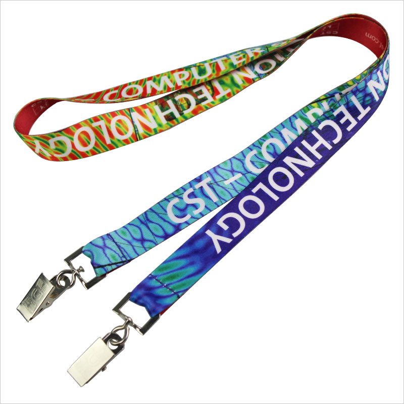 two clips lanyard
