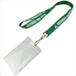 single custom personalised lanyards and card holders