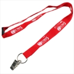 wholesale custom personalized branded red lanyard