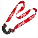 eco-friendly name brand lanyard with bottle holder