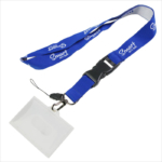 bulk cheap custom made lanyards and badge holders