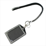 fashion rhinestone lanyards for badges