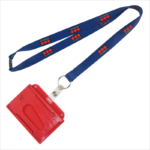 Rigid plastic badge holder lanyard manufacturer in China