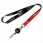 Plastic name badge holders with lanyard manufacturers