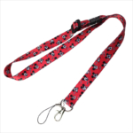 Custom printed polyester sublimation neck lanyard