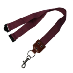 Cool lanyards for guys with leather material