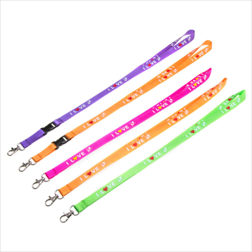 bright color lanyards