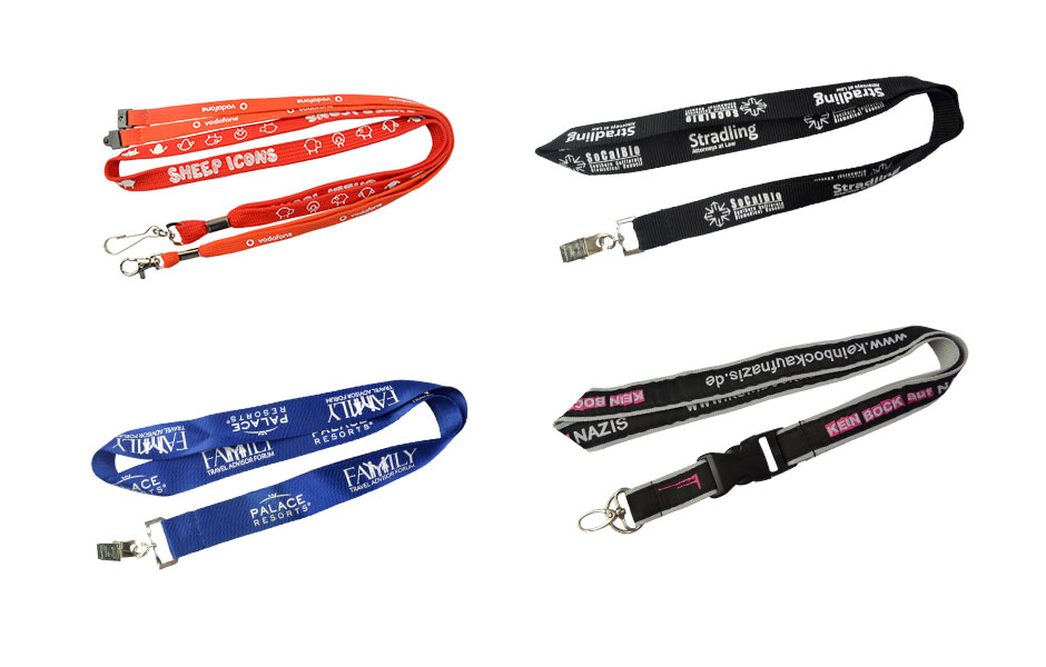 Custom logo lanyard