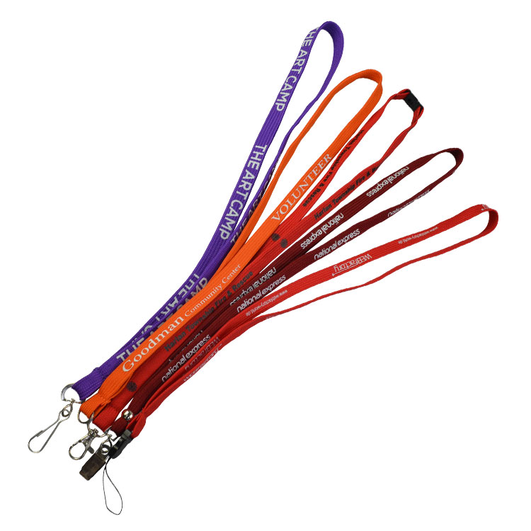 tubular lanyards and cord lanyards