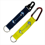 Wholesale printing logo small lanyard keychain