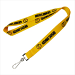 Two colors discount lanyards with J hook