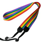 Rainbow camera strap lanyard wholesale