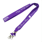 Cheap screen printing lanyards with double-ended