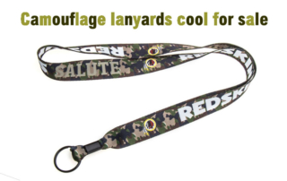 Camouflage lanyards cool for sale