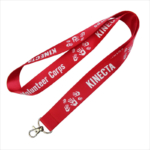 Wholesale red cool neck lanyards in China